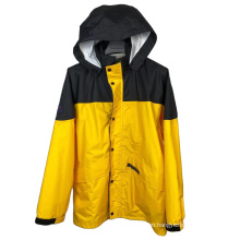 logo customized raincoat polyester mesh lining waterproof riding cycling rain suit